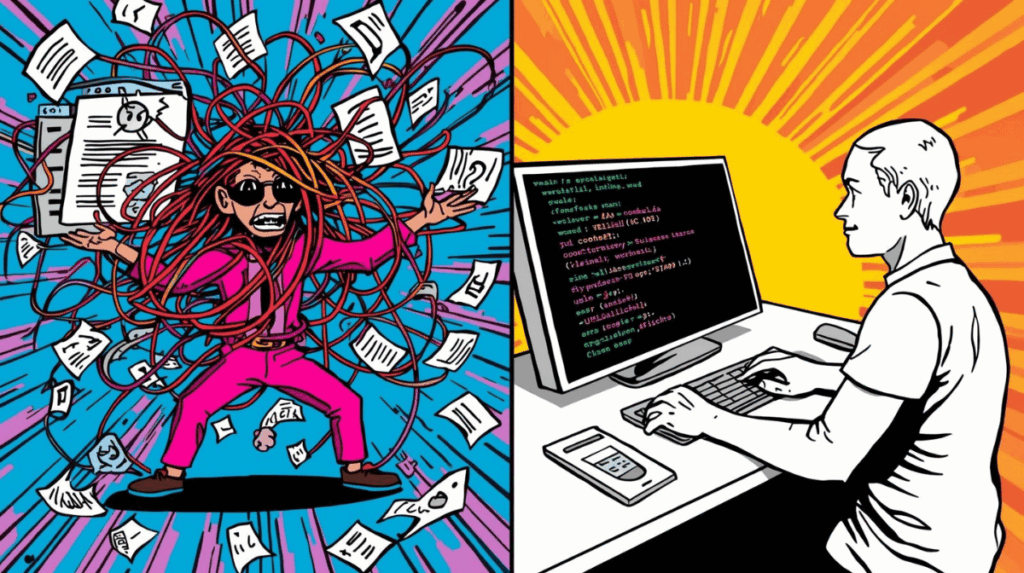 GitHub CLI導入前後の作業風景の比較
